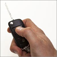 Remote control car key.