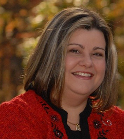 A headshot of Dr. Terri Bruce.