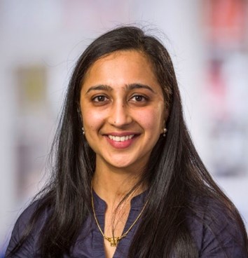 A headshot of Dr. Akhila Rajan.